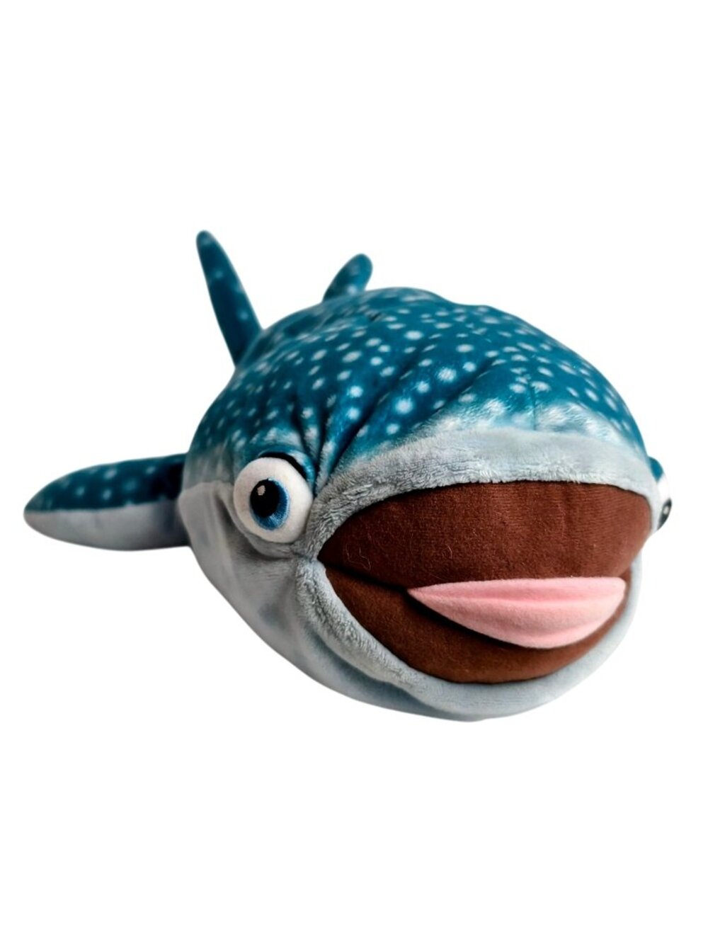 Disney Finding Dory Destiny Whale Shark Plush 21.5" Long Soft Toy Blue White